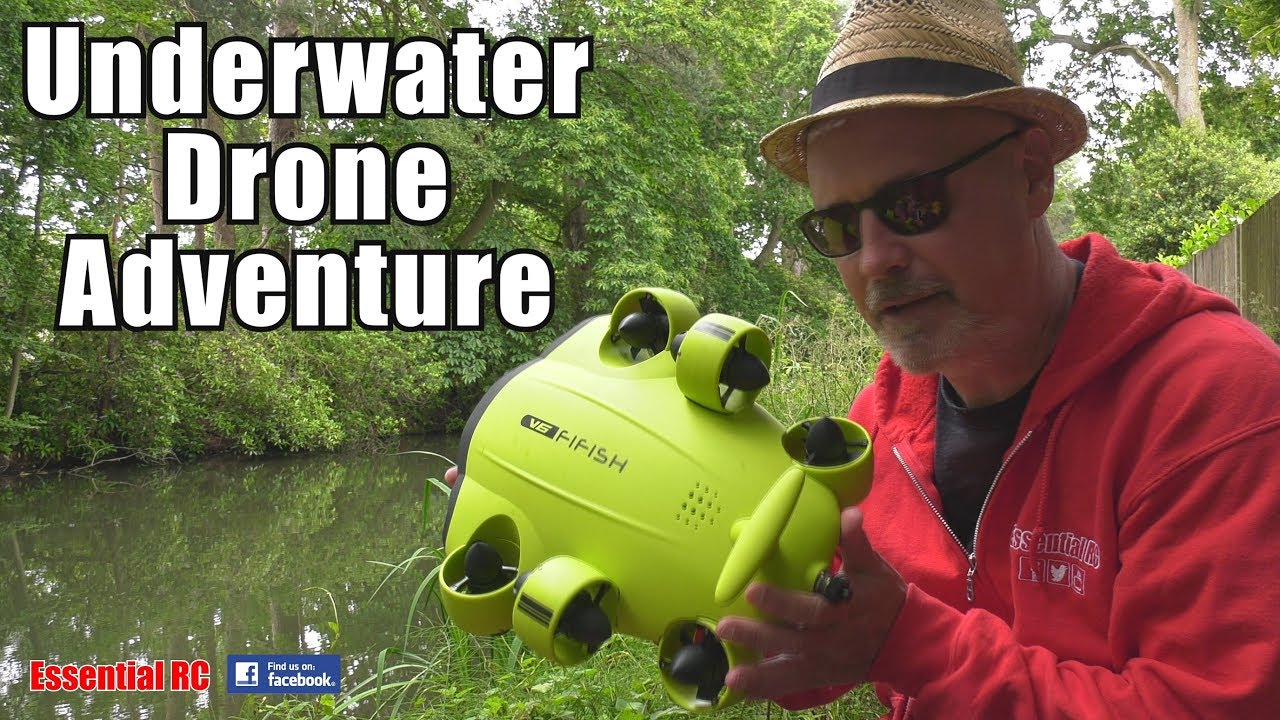 FIFISH V6 Underwater 4K DRONE: CANAL ADVENTURE !