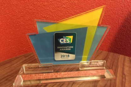 At the scene of the 2018 CES-3