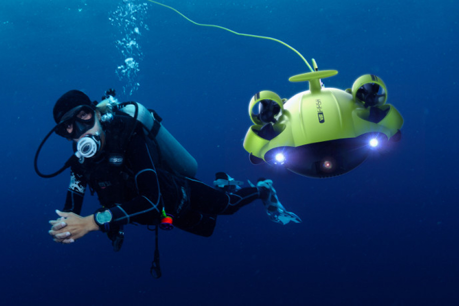 New Arrival Underwater Drone 4K HD Camera Profession Fishing Drone