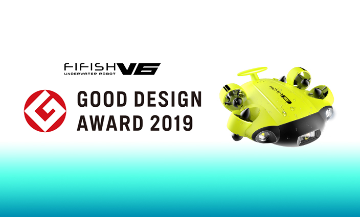 FIFISH V6 Underwater Drone Wins the Coveted International Design Award!