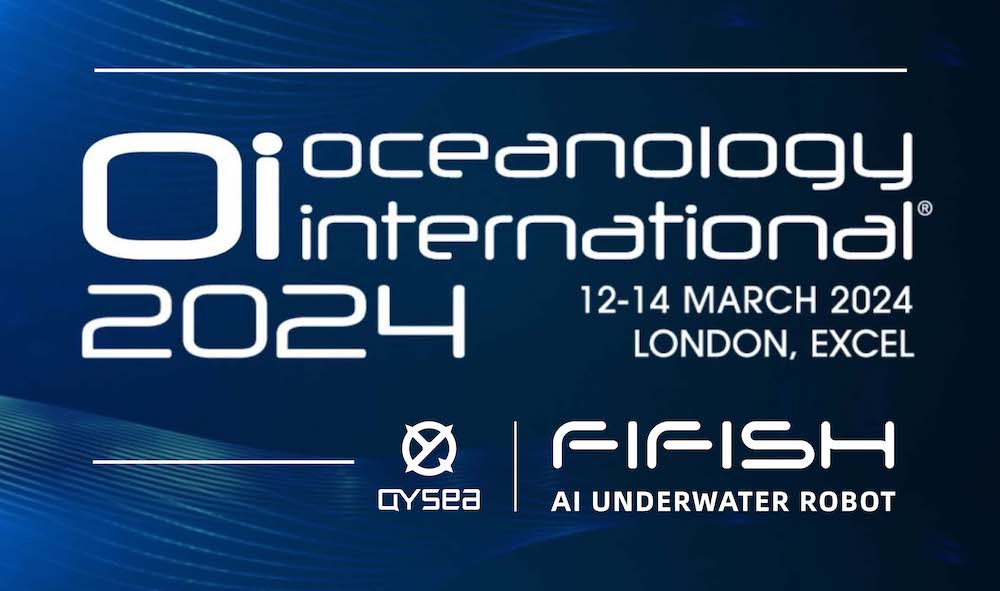 QYSEA Shines at Oceanology International! New products and Cutting-edge AI Technology Unveiled