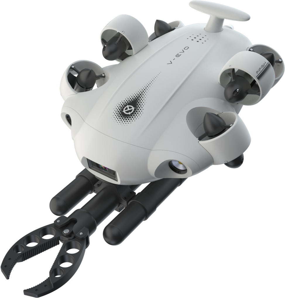 underwater drone with arm